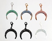 Downturned Crescent Moon [Nr4] {PERSONA Collection} DIY Charm Premium - Gender-Neutral Fashion Jewelry - DIY (Do It Yourself) Charms