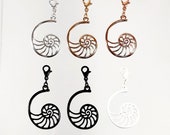 Pantheism nautilus [Nr17] {PERSONA Collection} DIY Charm - Gender-Neutral Fashion Jewelry - DIY (Do It Yourself) Charms (religious/symbolic)