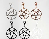 Inverted Pentagram [Nr20] {PERSONA Collection} DIY Charm - Gender-Neutral Fashion Jewelry - DIY (Do It Yourself) Charms (religious/symbolic)