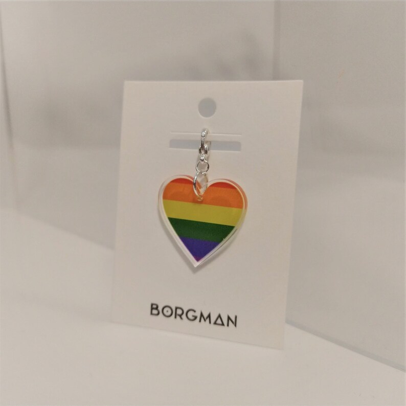 All Pride Flag Heart Charms 57 Available PERSONA Collection DIY Charm