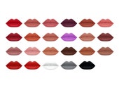 Hyaluron Lippies Borgman Solid Matte Liquid Lipstick 23 colors