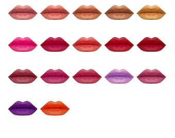 Lush Metallics Borgman Metallic Liquid Lipstick 17 colors