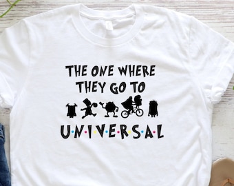 Universal Studios Trip Shirt: Custom Group Matching Tee