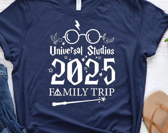 Universal Studios 2025 Trip Shirt, Universal Studios Shirt, Disney Trip Shirts, Universal Studios Group Shirt, Custom Shirt, Disney Shirts