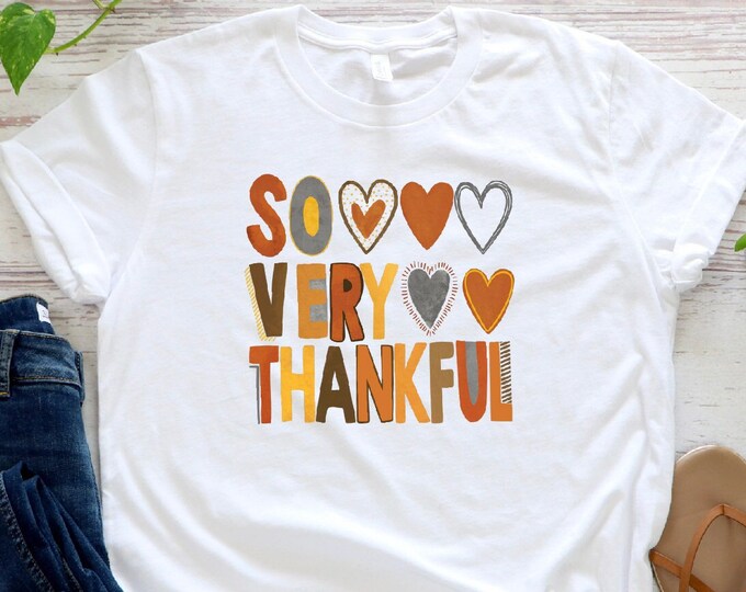 Thankful Heart shirt, Thankful Gift, Thankful mom Gift, Fall Gift, Cute Fall shirt, Thankful Shirt Thanksgiving Shirt, Thankful Shirt