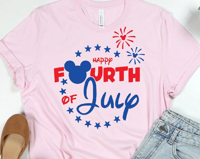 Happy 4th of July Shirt, Independence Day Family Matching Shirts, 4th Of July Shirt, Disney Shirt, Disney Matching Shirts