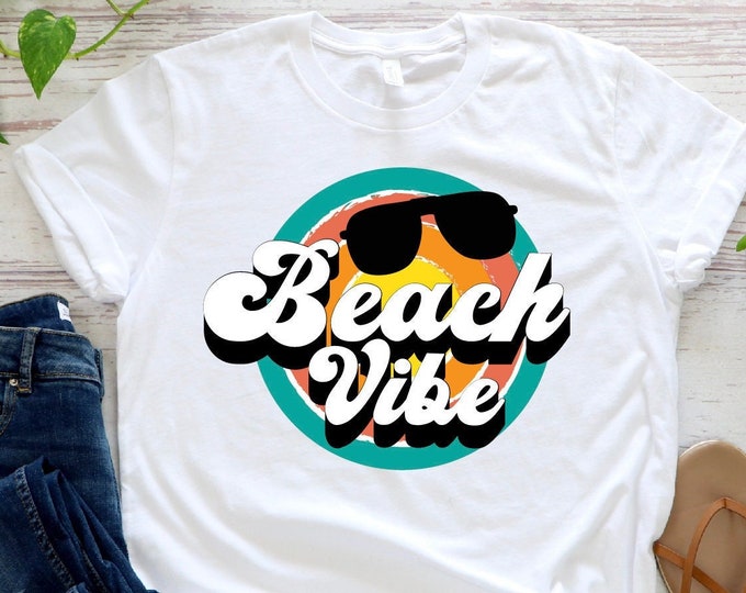 Beach Vibes Shirt, Summer Shirt, Beach Shirt, Summer T-shirt,Summer Lover Shirt,Cool Summer Shirt, Summer Vacation Shirt, Summer Vibes Shirt
