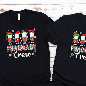 Christmas Pharmacy Crew Shirt: Xmas Pharmacist Tee