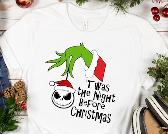 Jack Skellington 'Twas The Night Before Christmas' Shirt