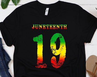 Juneteenth '19 T-Shirt: Freeish, Black History, Civil Rights