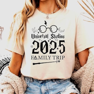 Universal Studios 2025 Family Trip Shirt
