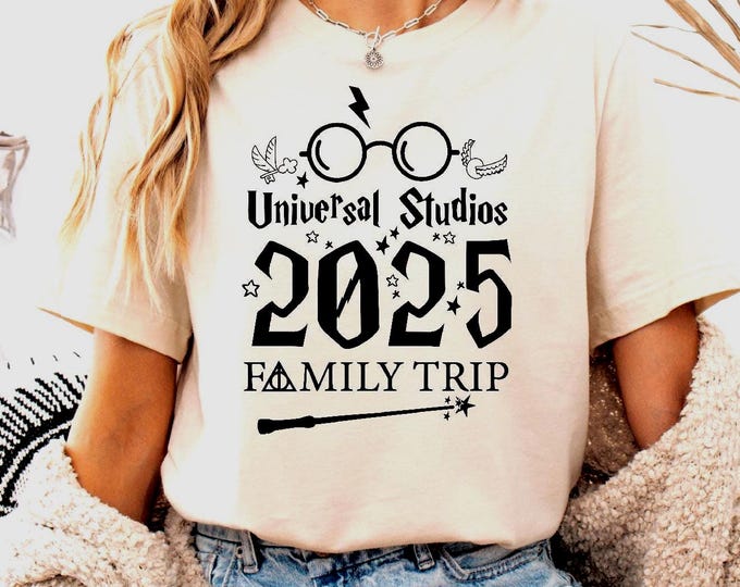Universal Studios 2025 Trip Shirt, Universal Studios Shirt, Disney Trip Shirts, Universal Studios Group Shirt, Custom Shirt, Disney Shirts