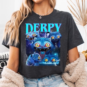 Kpop Demon Hunters Tiger Shirt, Derpy the Tiger And Bird Demon Hunter Tiger Tee, Hunters Tiger fan, Kpop Saja Boys Shirt, Kpop Demon Hunters