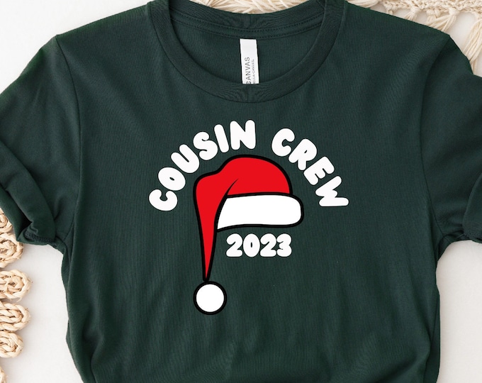Christmas Cousin Crew 2023 Shirt, Deer Cousin Crew Christmas Shirt, Reindeer Cousin Crew Shirt, Cousin Christmas Shirt, Christmas Gift Shirt