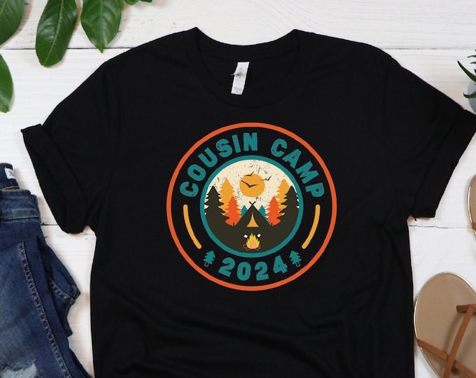 Cousin Camp 2025 Shirt, Cousin Crew 2025 Shirt, Matching Cousin Shirts,Summer Cousin Shirts,Summer Family Reunion