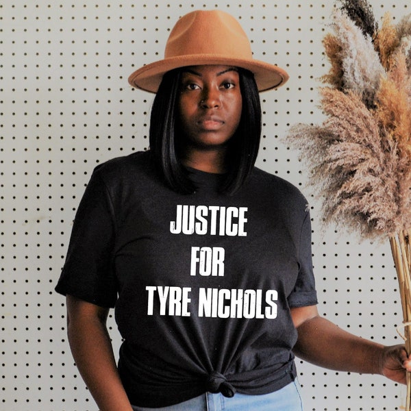 Justice For Tyre Nichols Shirt, Black Lives Matter Shirt, Tyre Nichols Shirt, Tyre Nichols,