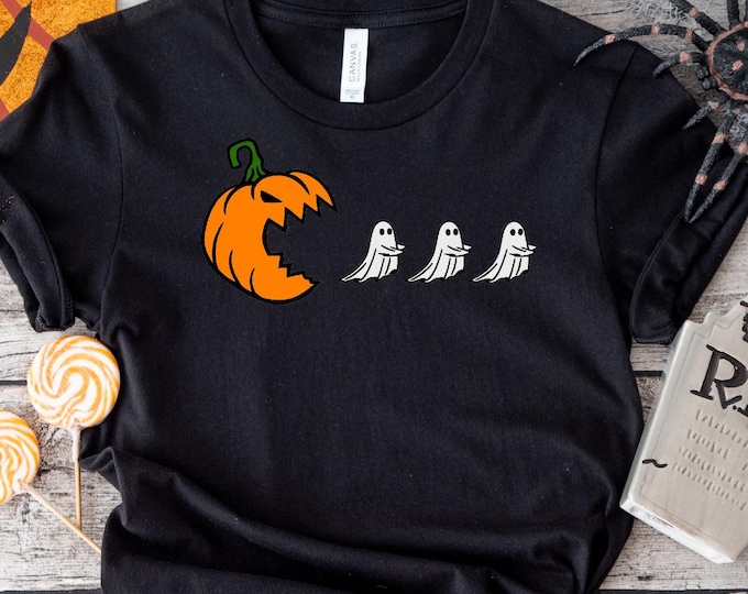 Halloween Ghost Shirt, Halloween Shirt, Funny Halloween Shirt, Halloween Party Shirt, Pumpkin Halloween Shirt, Halloween Matching Shirt