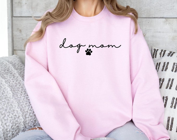 Dog Mom Sweatshirts - Custom Dog Mom Shirt - Dog Mom Shirts - Womens Sweatshirts - Dog Mom Tshirt - Dog Mom Gift - Dog Mom Tee