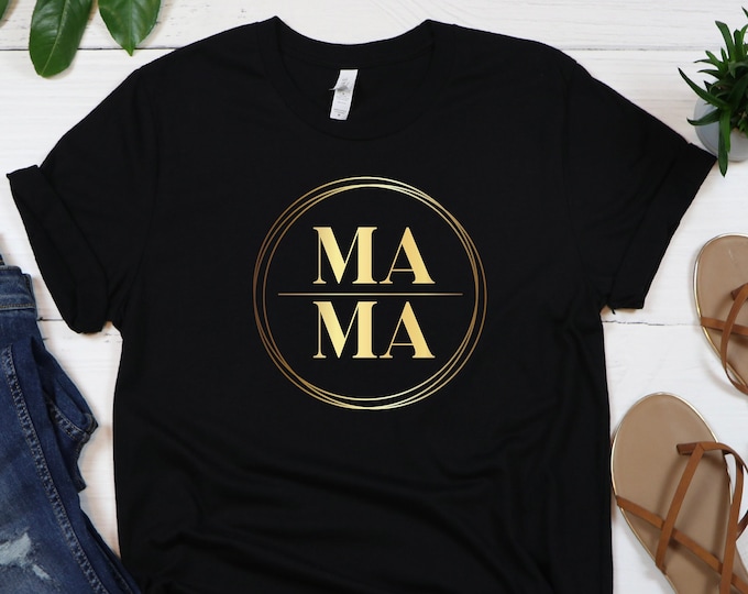 Ma Ma Circle Graphic Shirt, Mother's Day Shirt, Mama Shirt, Best Gift For Mama, Gift For Mom, Perfect Gift for Mom, Mom Tee, Gift For Wife