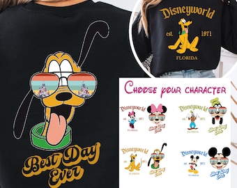 Disney Mickey and Friends 2-Sided Sweatshirt