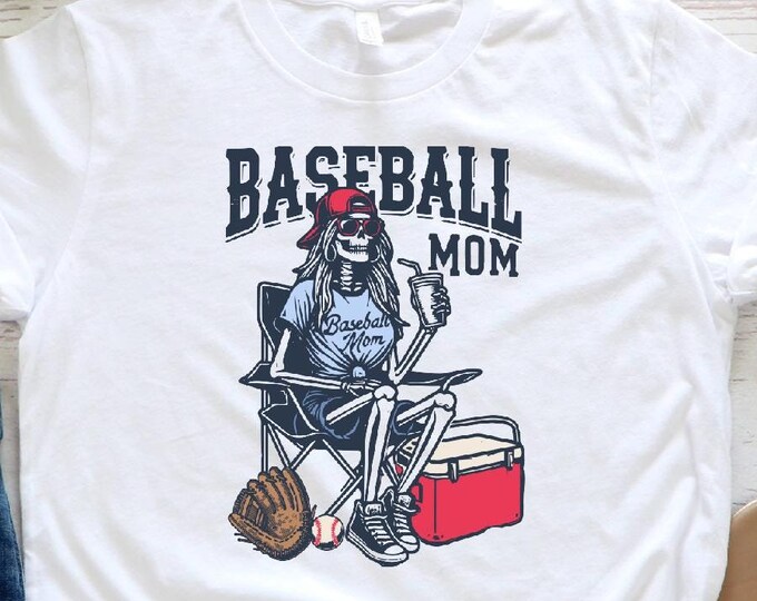 Funny Baseball T Shirt, Sports Mama Shirt, Sport Mom TShirt, Baseball Gift, Baseball Lover Shirt, Baseball Mom Halloween Shirt, Baseball Mom