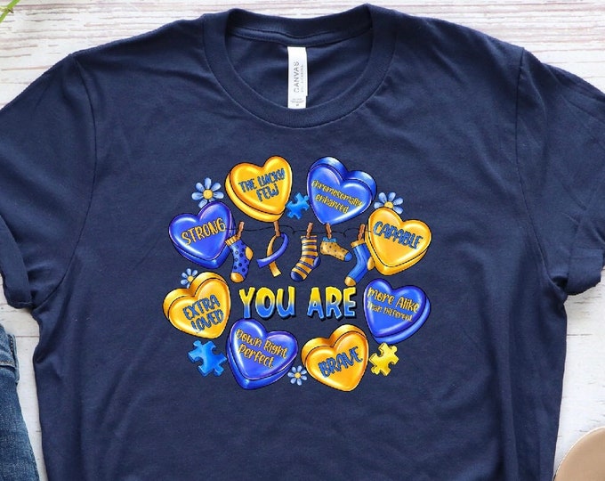 Down Syndrome Shirt, Down Syndrome Awareness T-Shirt, Inspirational Shirt, Down Syndrome Month Sweatshirt, Gift for Her, Gift for Him