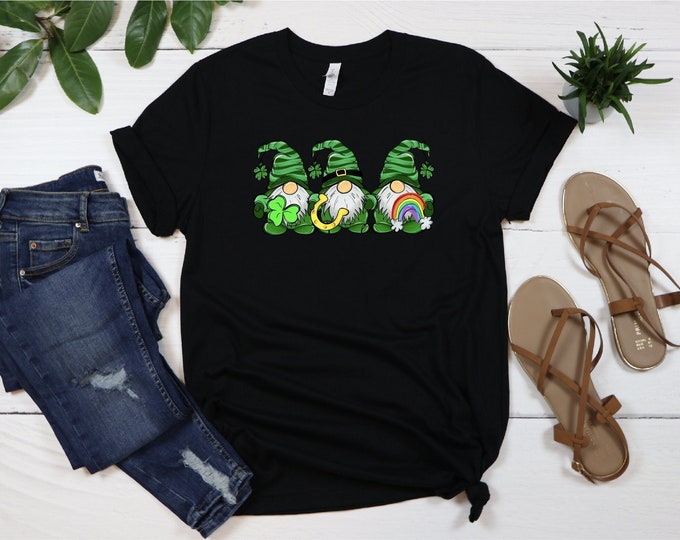 St Patrick's Day Gnomes Shirt, Gnomes Shirt, Happy St Patrick's Day Shirt, Clover Shirt, St Patrick's Day Shirt, Irish Shirt