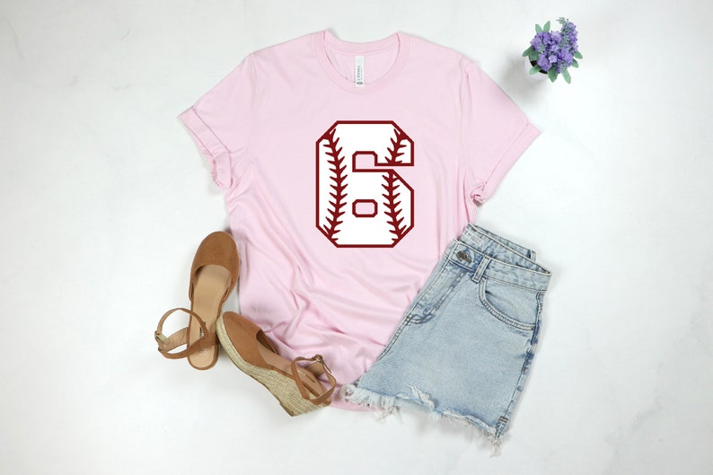 Baseball Numbers Shirt Baseball Custom Birthday Shirt Etsy