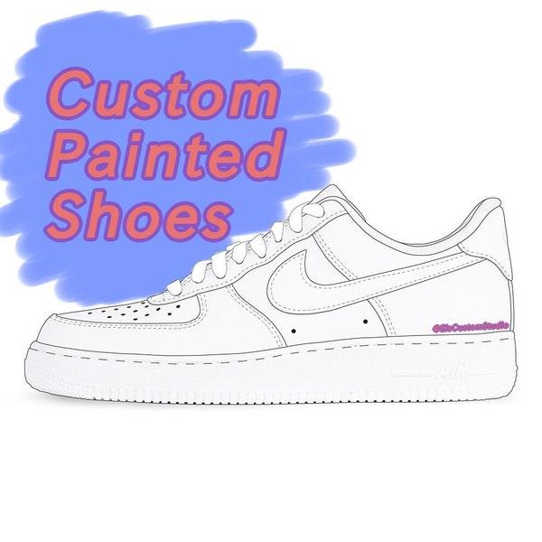 custom air forces etsy