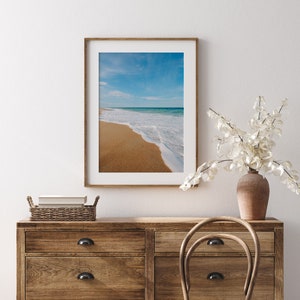 Outer Banks Beach Summer Wall Art, North Carolina Landscape Art, Beach Printable, Beach House Decor, Wall Art, Beach Digital Download