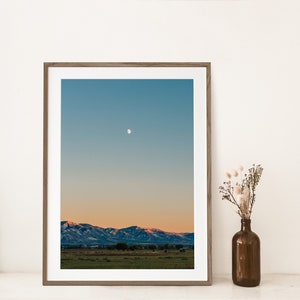 Utah Mountains Wall Art, Logan Utah Landscape Art, Woodsy Printables, Utah Mountains, Nature Photography, Cabin Wall Decor
