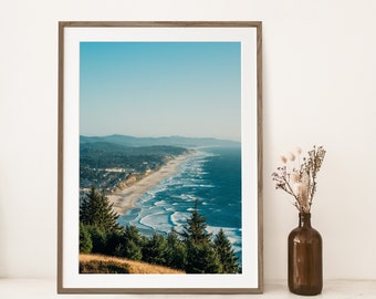 Oregon Coast Wall Art, Coastal Landscape Art, Oregon Photography, Landscape Print, Beach House Decor, Printable, Beach Photo, West Coast