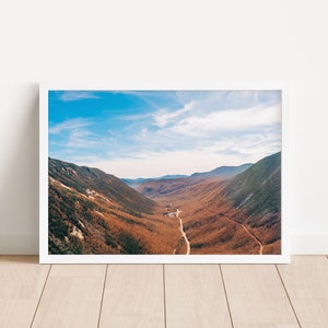 Mount Willard, New Hampshire Landscape Art, Cabin Decor, White Mountains National Forest, Photography Printable Digital Download, Printable