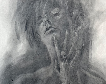 Dibujo al carboncillo