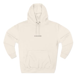 Sudadera con capucha de tres paneles de polar
