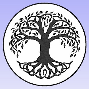 Tree Of Life SVG Digital download file Fpr CNC Lsder And Vinyl Cutter