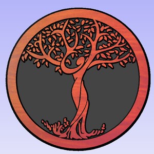 Tree Of Life SVG Digital download file For CNC Lsder And Vinyl Cutter