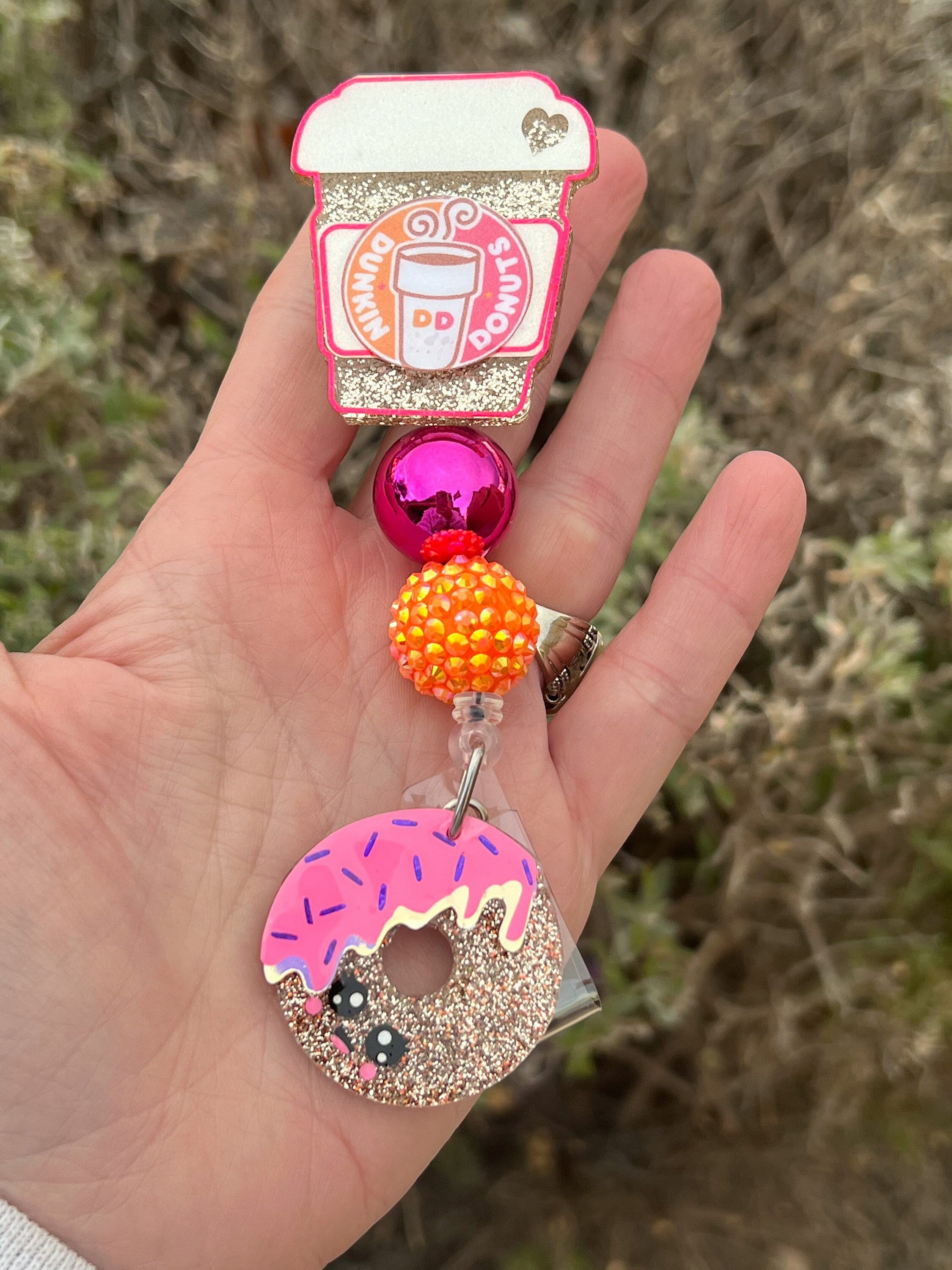 Donut Badge Holder 