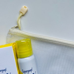 SPF Sunscreen Pool Bag, Zipper Pouch, Water Resistant, Bachelorette ...