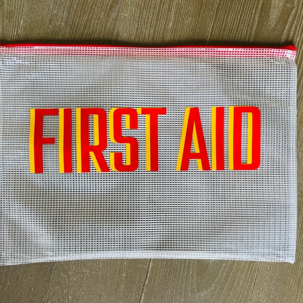 First Aid Pouch, Water Resistant, Ouch Pouch, Travel Bag