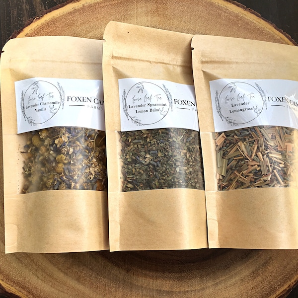 Organic Lavender Loose Leaf Tea