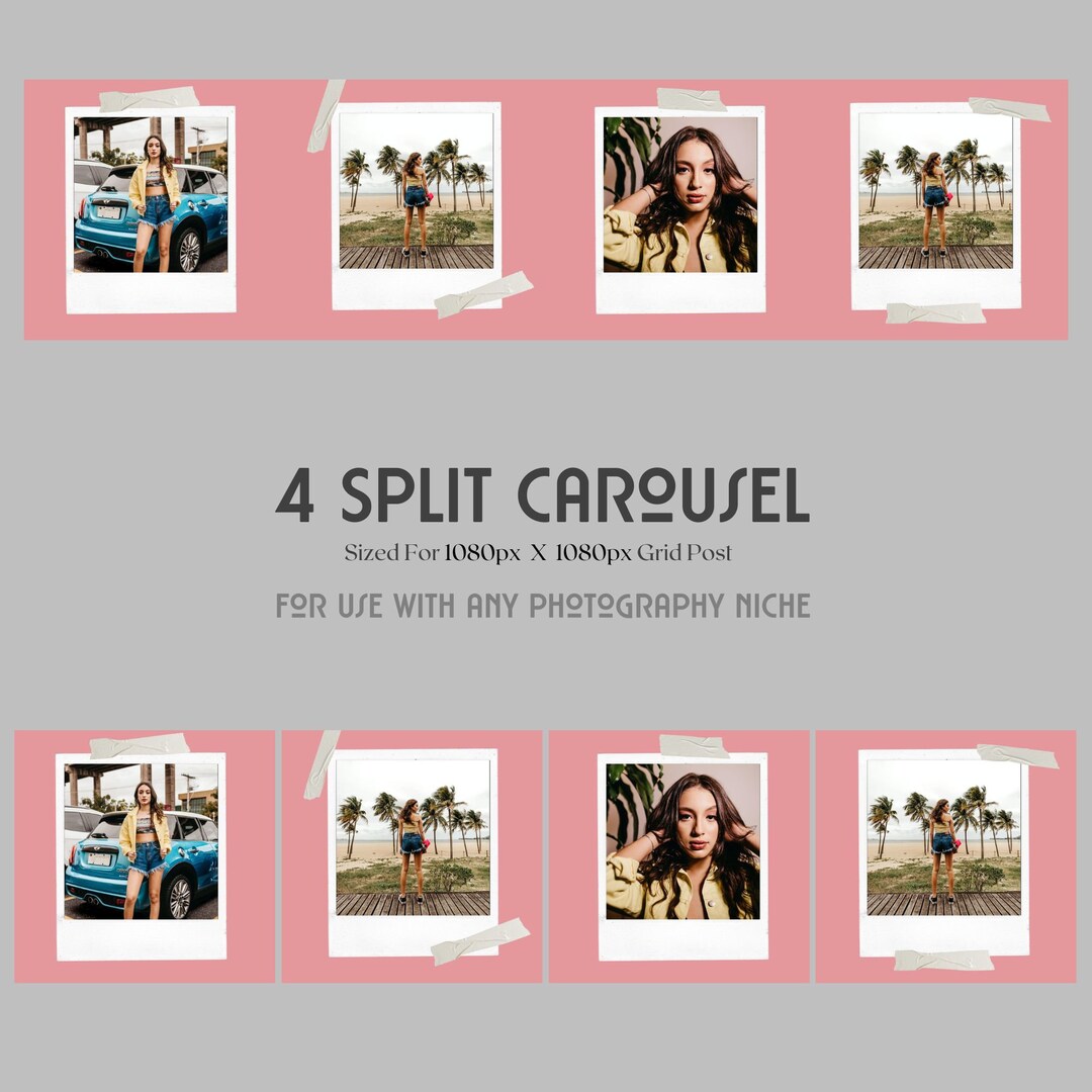 Carousel Instagram Template | Instagram Carousel Template Photography ...