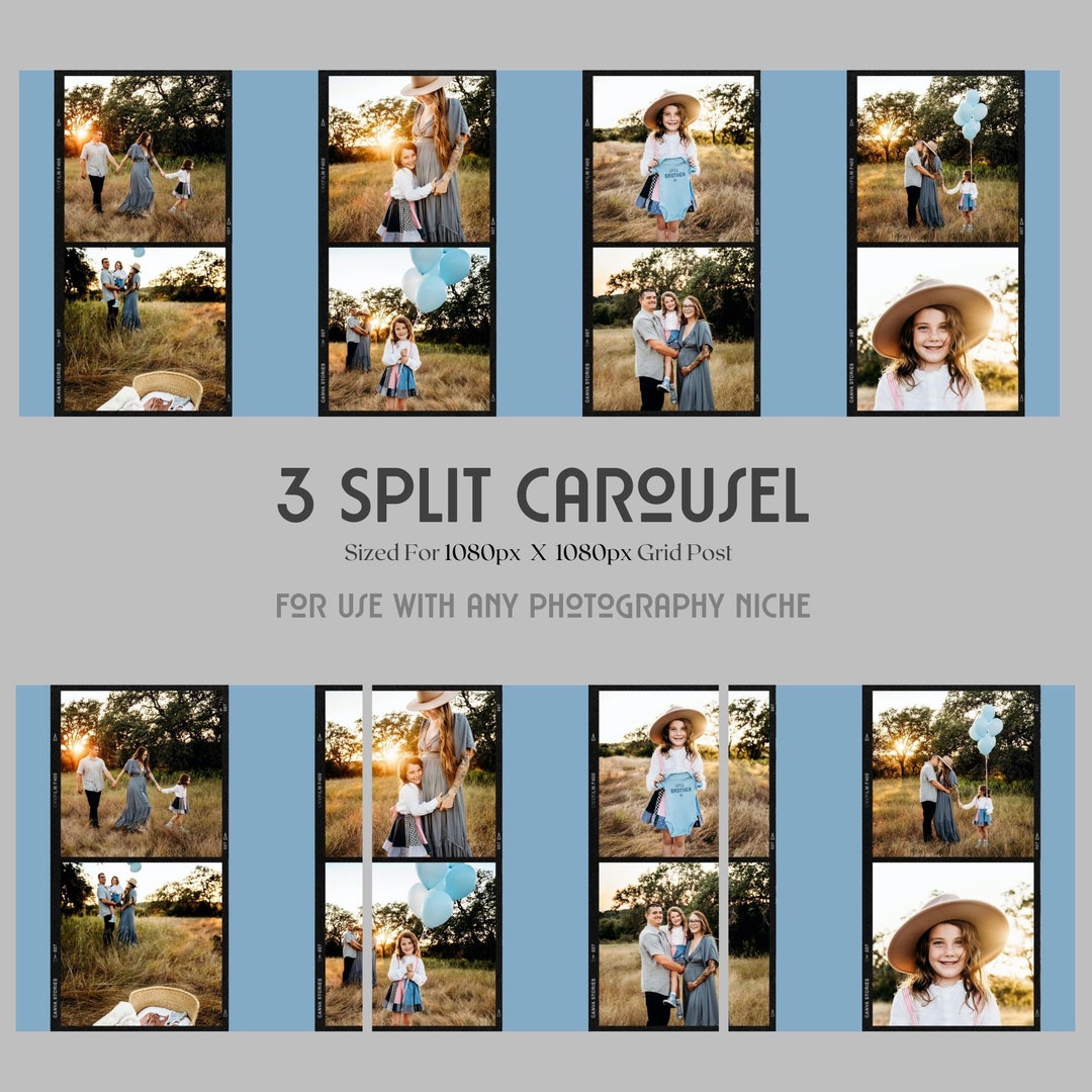 Carousel Instagram Template | Instagram Carousel Template Photography ...
