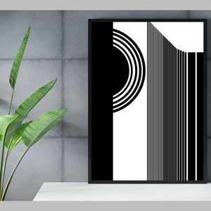 Wall Art | Wall Print | Wall Artwork | Retro | Geometric | Digital Print | Printable Wall Art | Wall Decor