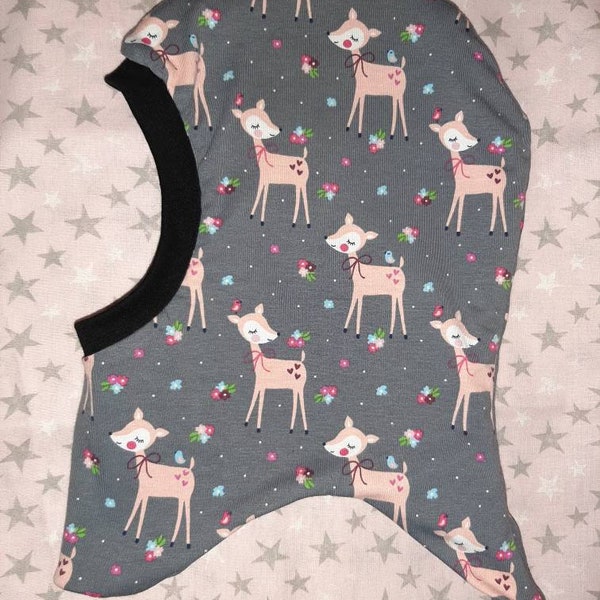 Gray deer balaclava