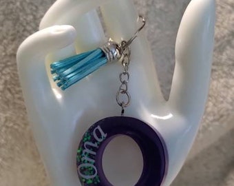 Keychain letter O