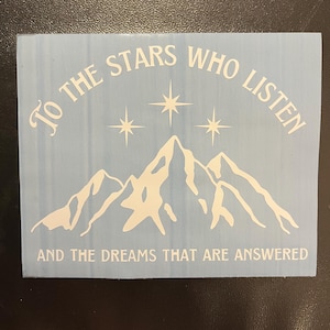 ACOTAR Velaris decal