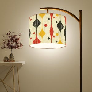 MCM Atomic Floor Lamp 1950s Style Retro Lamp for Living Room Office Bedroom Mid Century Modern Design Floor Lamp Vintage Unique Design Lamp