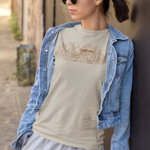 Pyrex Forest Fancies Inspired Shirt, Pyrex Forest Fancies T Shirt for Mom, Mom&#39;s Vintage Kitchen, Pyrex Mushrooms Shirt