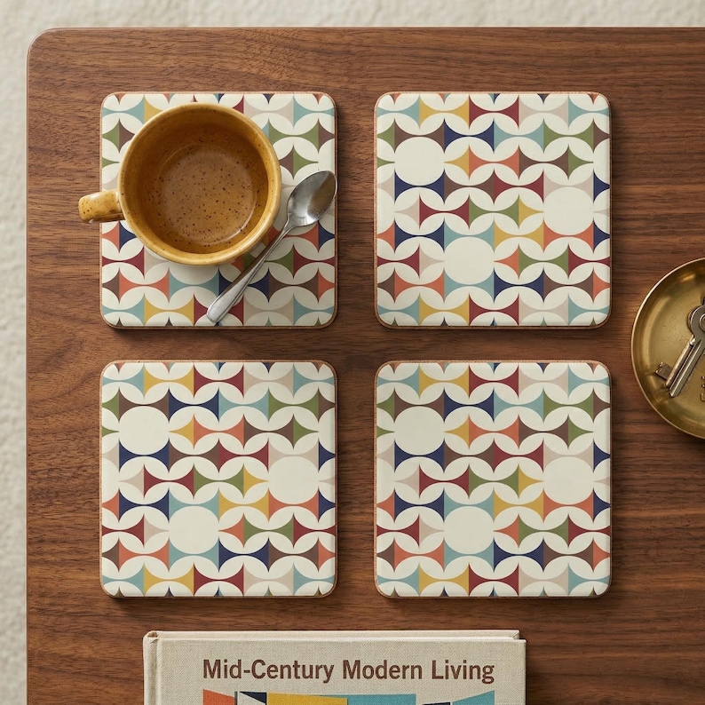 Mid Century Modern Coasters